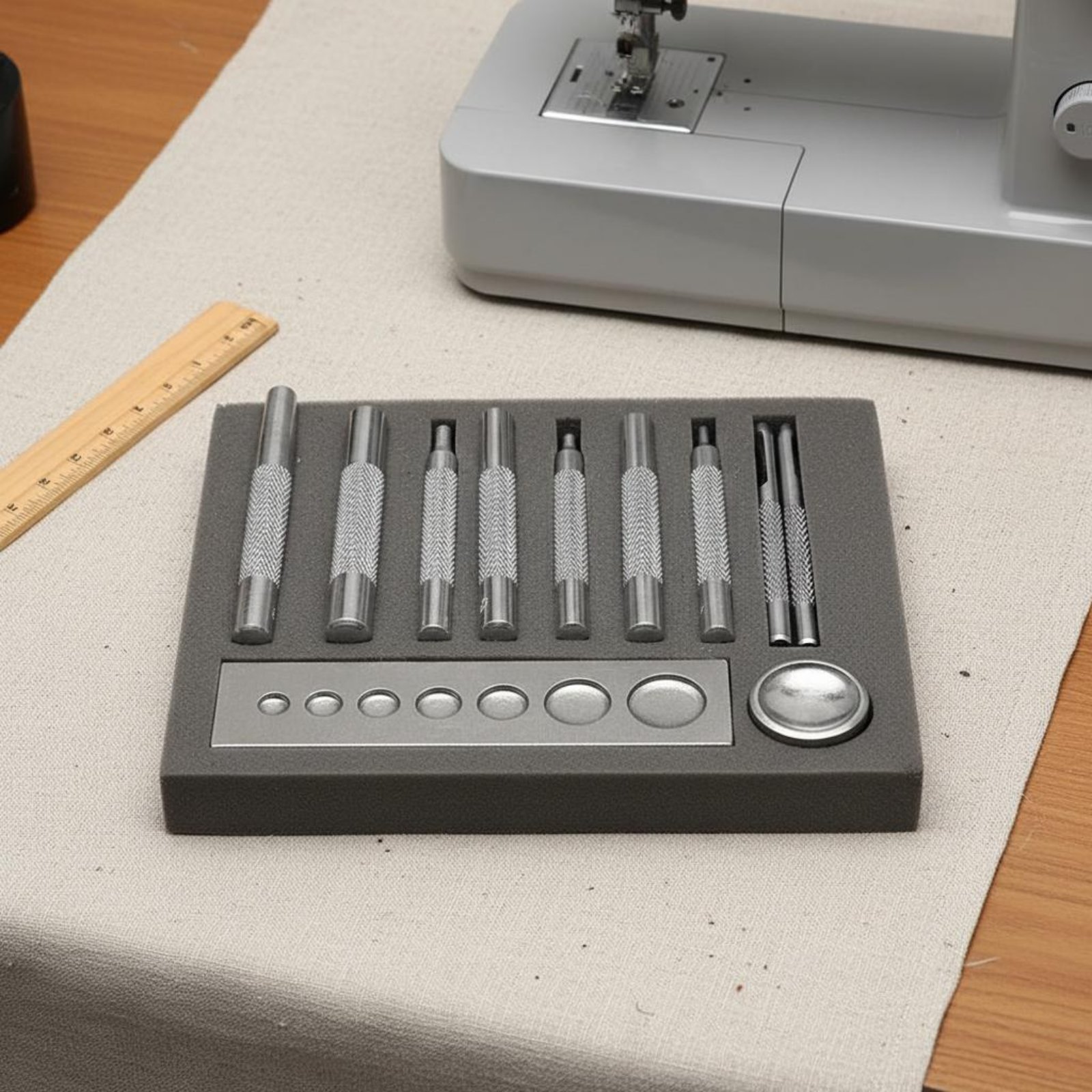 ชุดเครื่องมือติดกระดุมแป๊ก 11  - Rivet Setter Tool บทวิจารณ์และราคา
