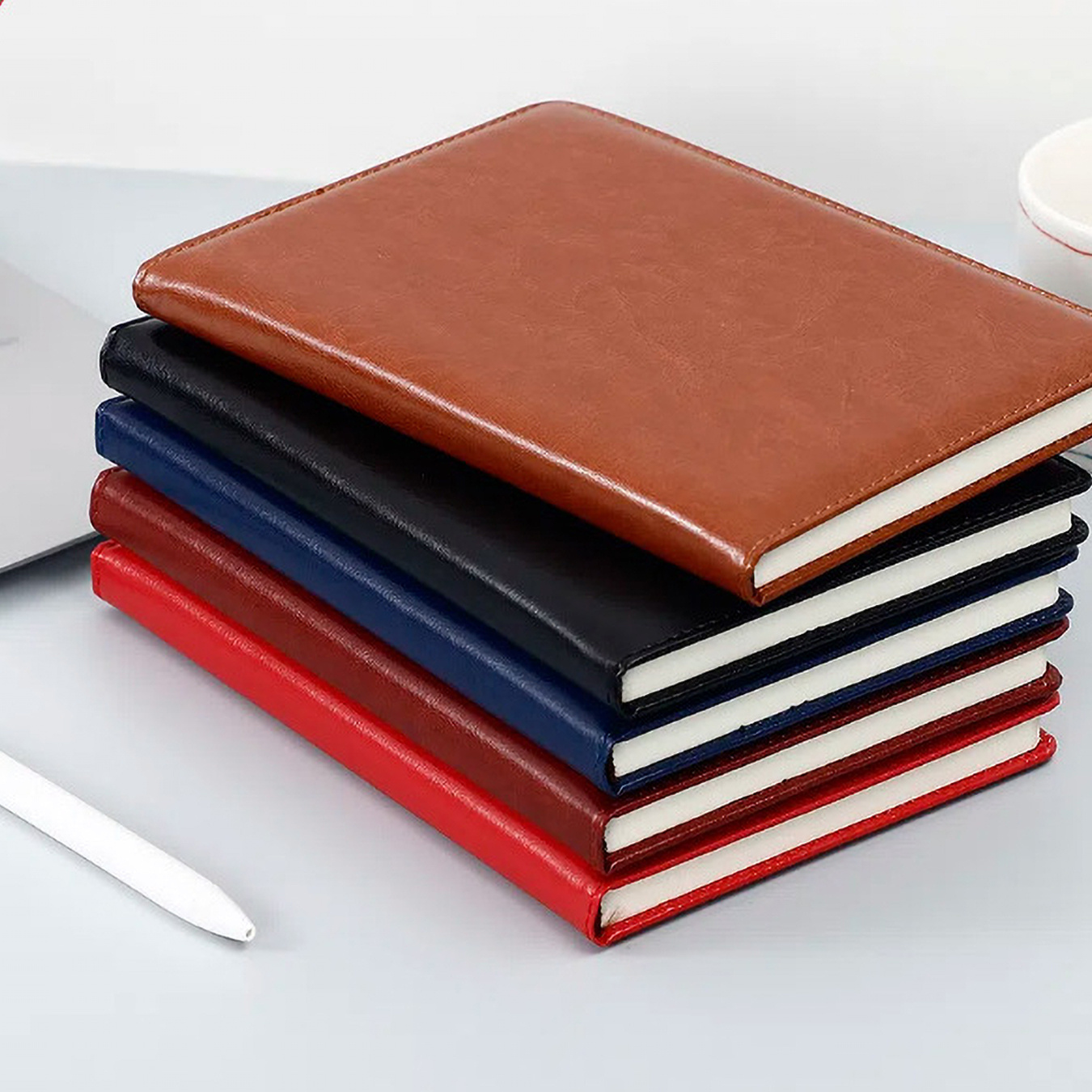 สมุดบันทึกหนังวินเทจพร้อมภาพวา - Leather Work Diary Covers บทวิจารณ์และราคา